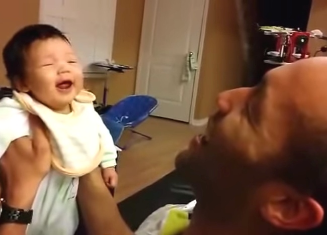 Baby's First Laugh Is So Contagious, Your Face Will Hurt
