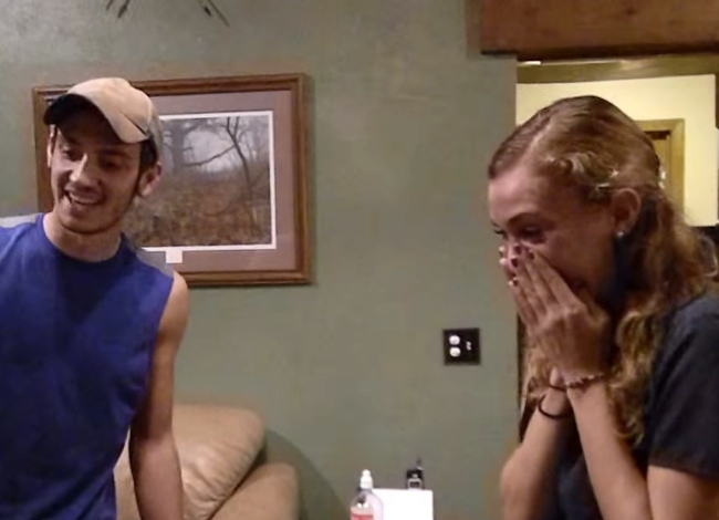 Boyfriend Crafts An Entire Piece Of Furniture To Propose To His Girlfriend