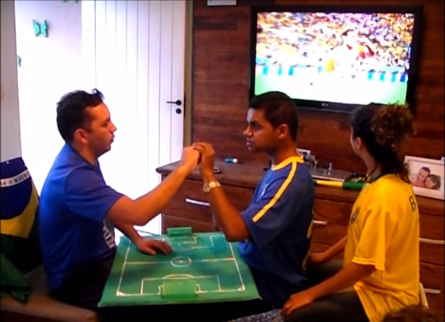 There Was A Will, So They Found A Way: Watch How This Deaf-Blind Brazil Fan Follows The World Cup