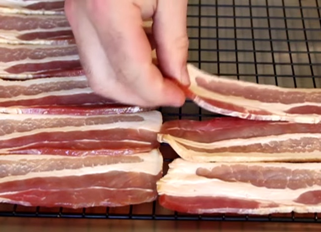 Lay Out Bacon Strips, Spread This Mix, And You'll Get A Heavenly Appetizer!