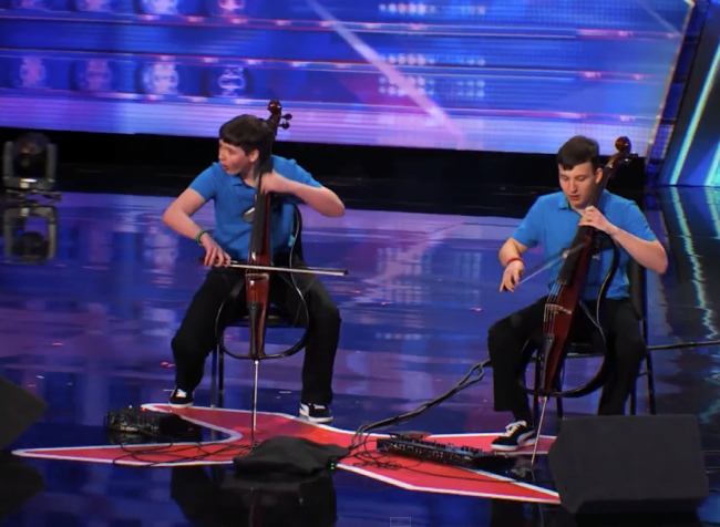 Watch These 2 Brothers Wow The Audience With An Unexpected Cello Cover Of Purple Haze