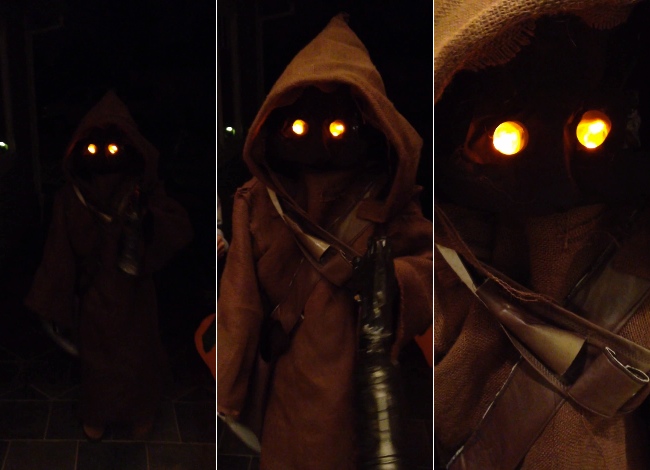 Daughter Wants To Be A Jawa For Halloween. Parents Deliver.