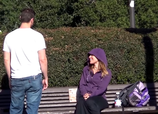 Guy Randomly Walks Up To This Girl, What He Does Changes Her Life.