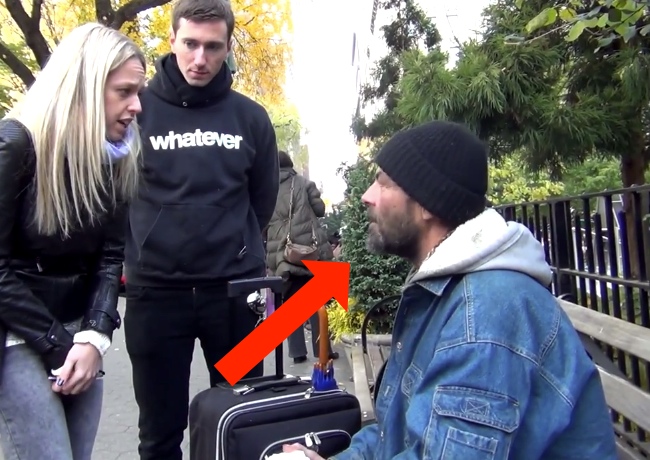 They Meet A Homeless Man Away From His Family And Do Something Absolutely Fantastic To Help Him