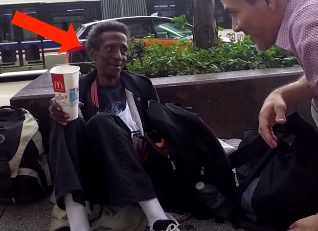Surprise Birthday Gift Brought This Homeless Man To Tears