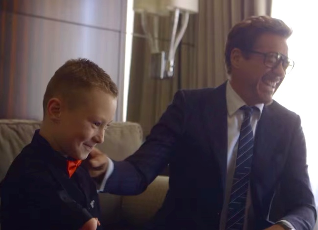 Kid Gets The Coolest Surprise From Iron Man Himself. This Is SO Awesome.