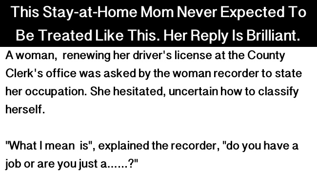 Mother Never Expected To Be Treated This Way. Her Reply Is Brilliant.