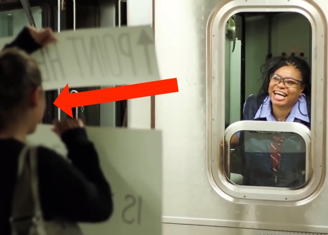 They Did Something Extra Clever To Make NYC Subway Conductors Feel Extra Special