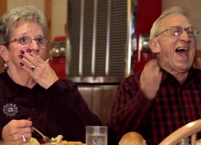 Elderly Couple Was Asked To Film A Commercial. What Happened Instead Cracked Me Up.