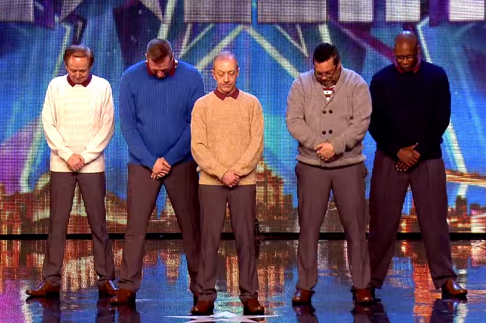5 Old Men Take the Stage, but the Judges Are Surprisingly Thrilled
