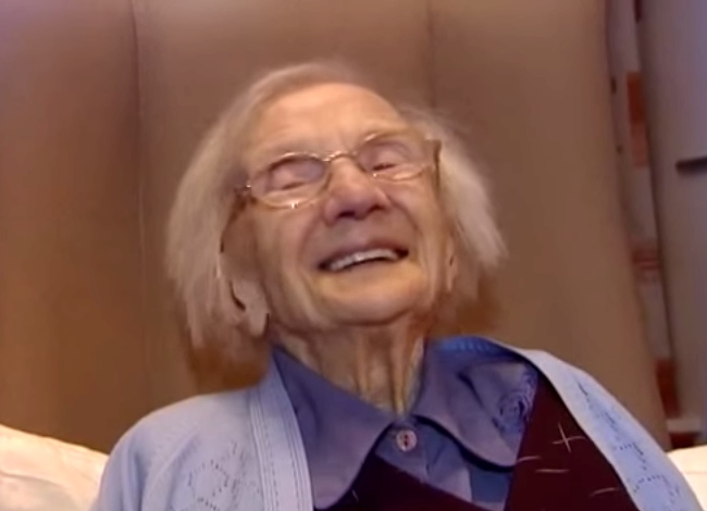 109 Year Old Woman Reveals Secret To Long Life. Not What You'd Expect!