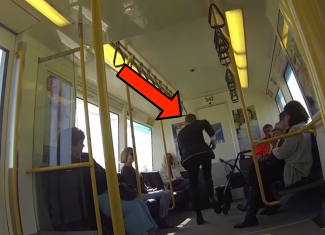 Guy Starts Dancing On A Train In Perth And Gets Everybody Grooving