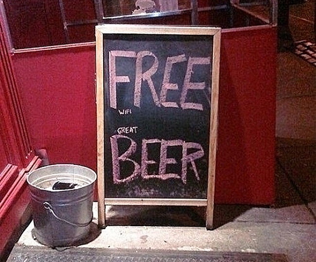 15 Smart Pub Signs That Will Reel You In For A Drink. #5 Is So True.