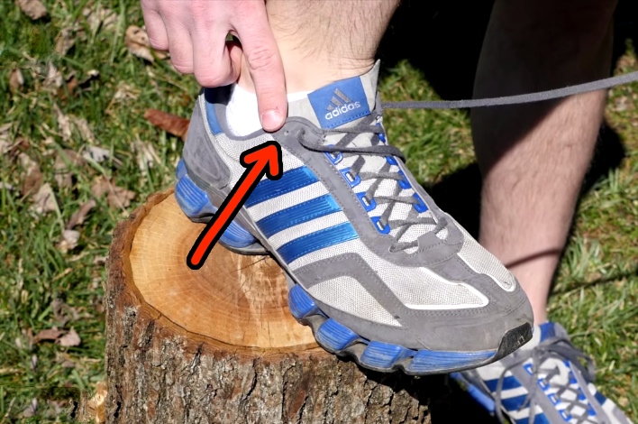 So That's What The Extra Shoelace Hole Is For!