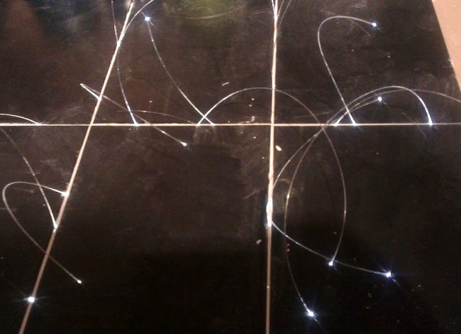 He Lays Fibre Optics Under His Tiles, And The Result Is Just Brilliant.
