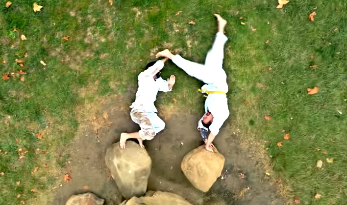 Watch These 2 Guys Take Karate To The Next Level