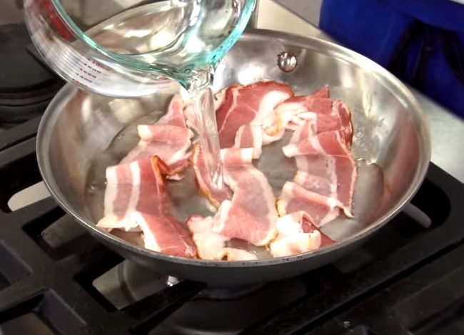 He Pours Water Over Bacon, The Reason Why Is Genius