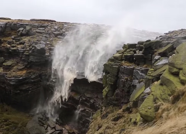 The Wind Was Blowing So Hard, The Waterfall Started Flowing Upwards