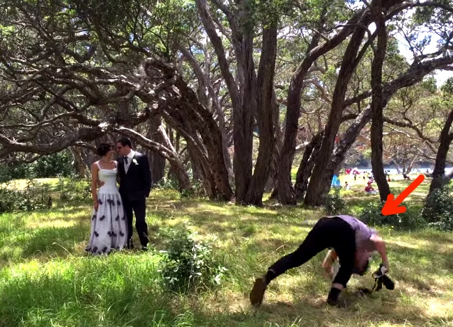Couple Hires A Wedding Photographer, But What They Get Is A Ninja!