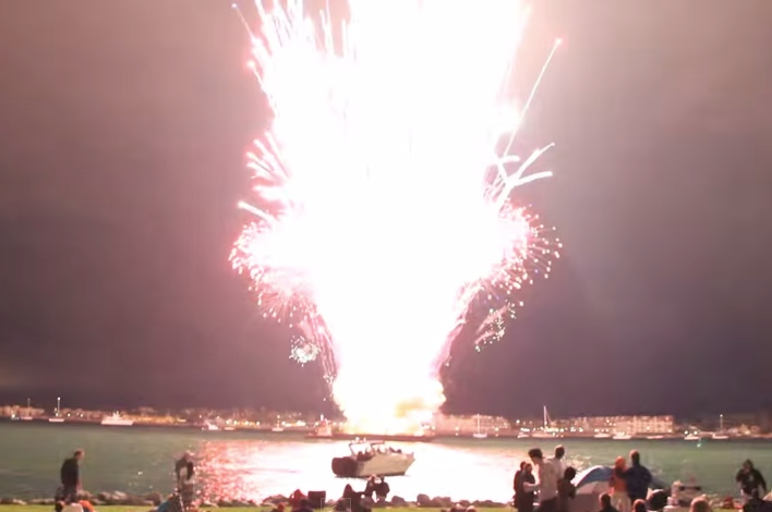 Fireworks Malfunction; 45 Mins Display Accidentally Set Off In 35 Secs