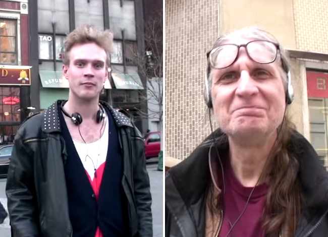 Guy Asks Random New Yorkers What Song They're Listening To