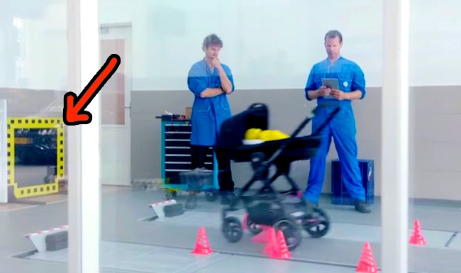 What Happens When Volkswagen Uses Their Technology In A Stroller?