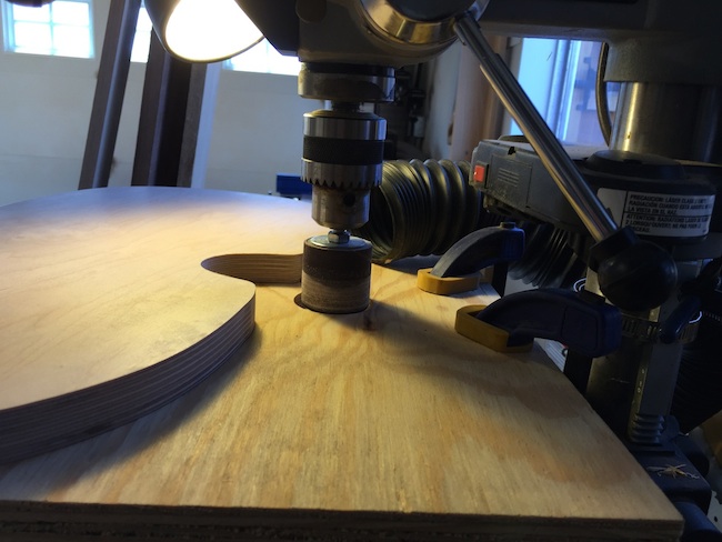 29 - Budget spindle sander on the drill press
