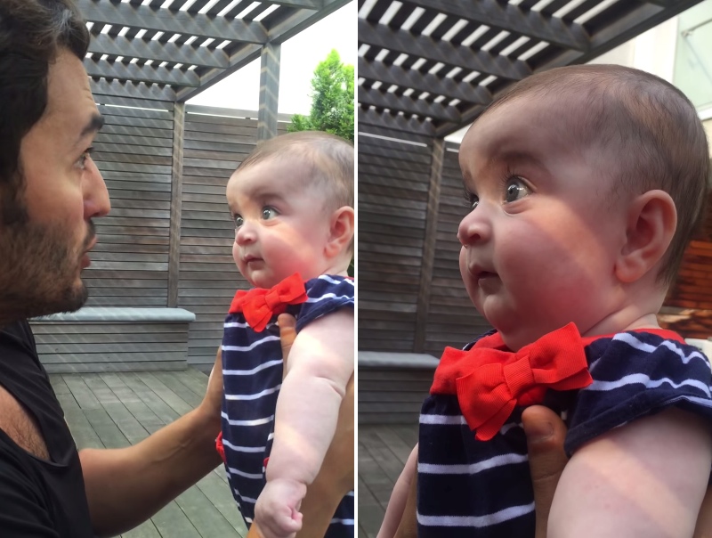 Father Has Enlightening Conversation With Baby, Leaves Him Awestruck