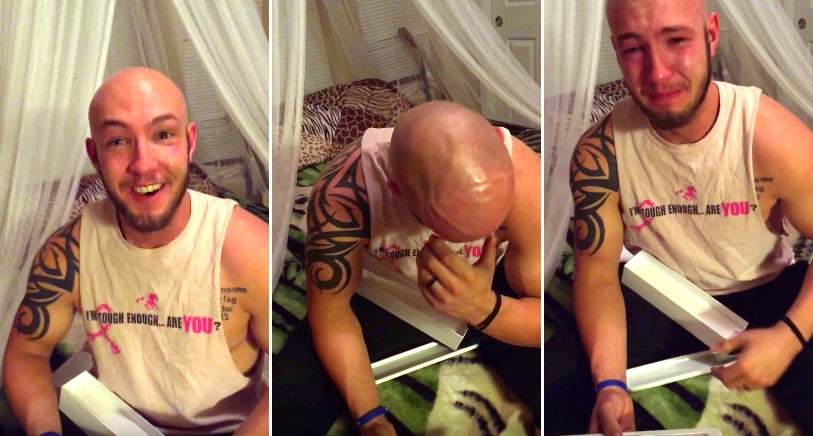 Man Has A Heartwarming Reaction To This Special Birthday Present