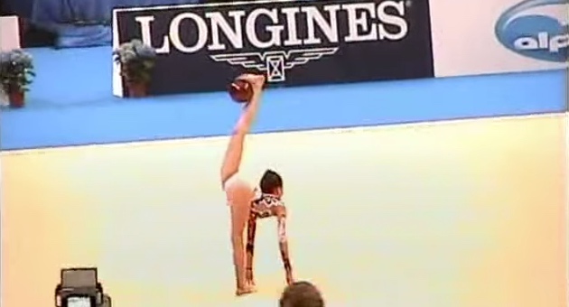 Bulgarian Gymnast Seems To Defy The Laws Of Physics