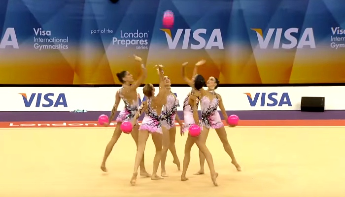 Team Spain's Breathtaking Rhythmic Gymnastics Routine