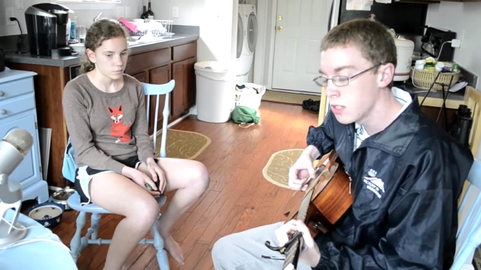 Brother And Sister Duo Show Their Coordinated Music Shenanigans