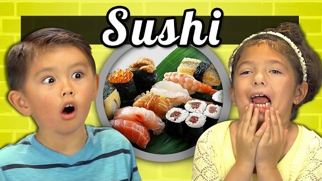 Kids React To Eating Sushi For The First Time
