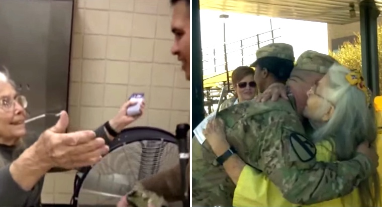 Texas Woman Known As 'The Hug Lady' Gets Some Hugs Of Her Own