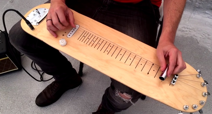 The Skate Guitar Is One Of The Most Creative Guitar Designs You'll Ever See