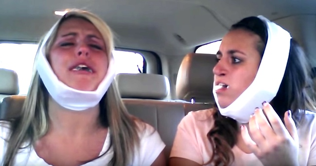 Sisters Get Their Wisdom Teeth Removed At The Same Time. One Laughs, One Cries.
