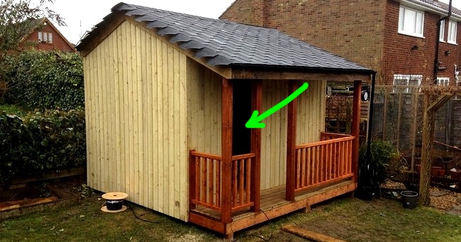 It Looks Like An Ordinary Backyard Shed, But The Inside Will Shock You