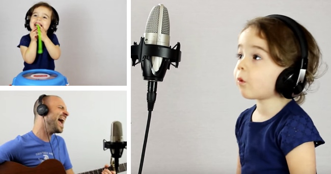 Who Needs A Band When You Have A Cute And Talented Toddler?