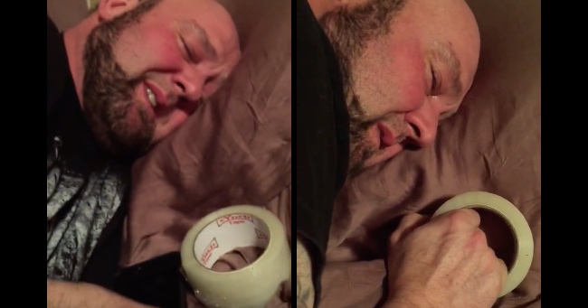 The Reason Why This Father Has A Roll Of Tape Is Hilarious