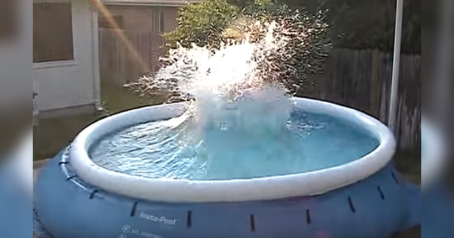 Using Fun Times In A Pool To Demonstrate Some Science
