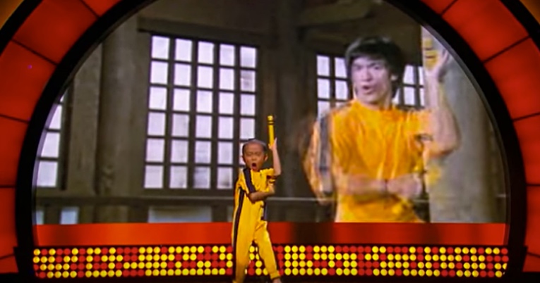Miniature Bruce Lee Knows All of His Moves