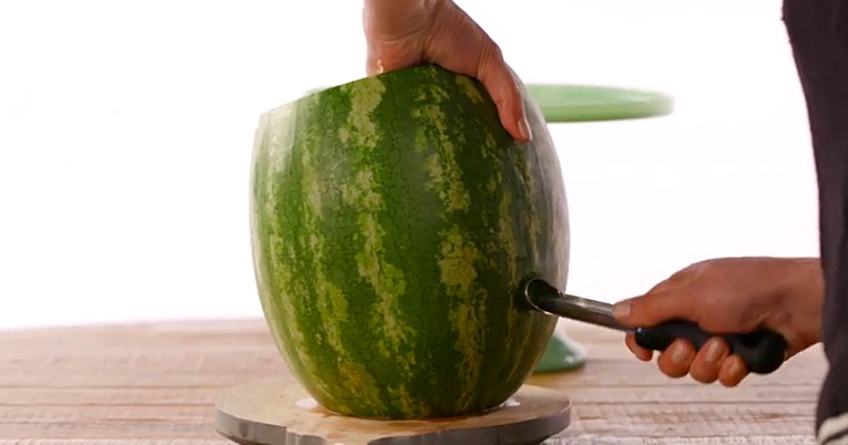 A DIY Watermelon Keg In Minutes For Your Next Summer BBQ