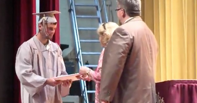 Coma Victim's Class Recreates Graduation For Him