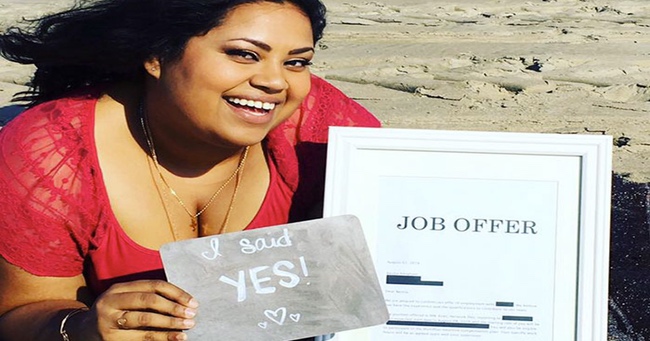 California Woman Gets An 'Engagement Photoshoot' For Her Job Offer