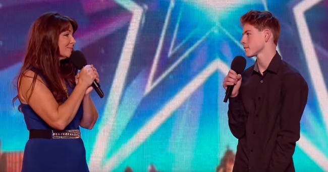 Mother-Son Duo Bring Down The House With An Emotional Audition
