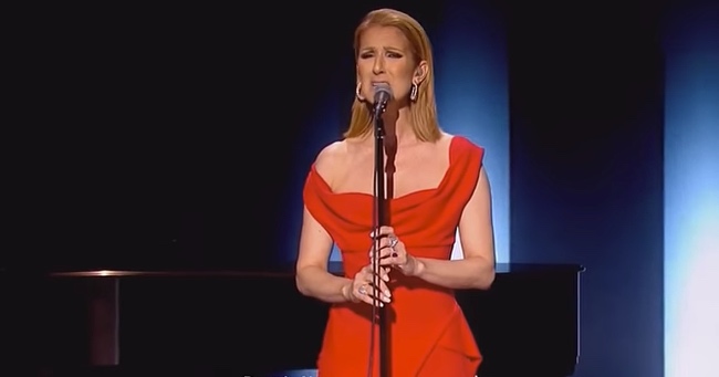 Céline Dion Cries And Performs A Song To Tribute Men She Lost Because Of Cancer