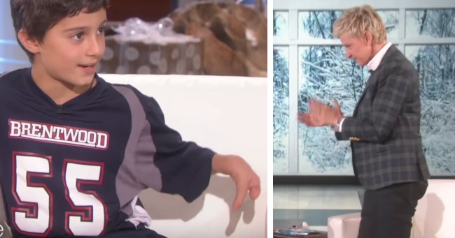 9-Year-Old's Advice On Being Different Leaves Ellen Speechless