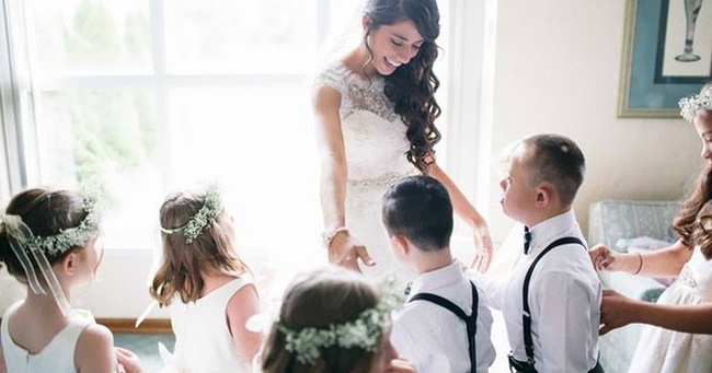 Special Ed Teacher Invites Her Entire Class To Her Wedding