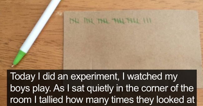 Mom Makes Tally Of Kid's Unusual Behaviour Most Parents Miss