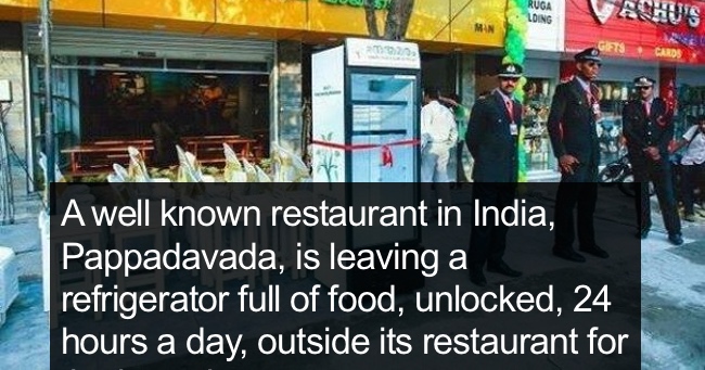 The Incredible Reason A Restaurant Leaves A Fridge Running Outside